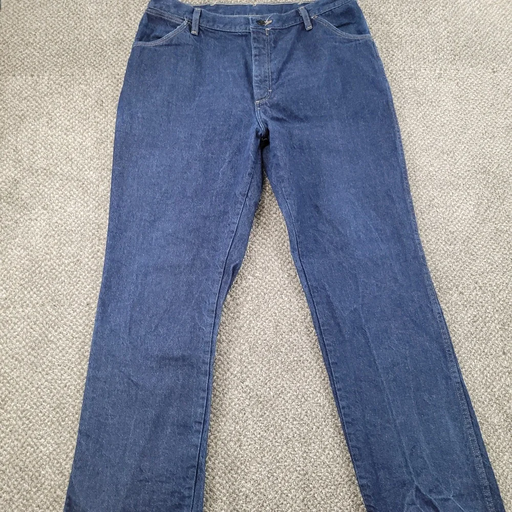 Bulwark FR Flame Resistant Work Jeans Mens 38x32 Blue Denim NFPA 2112 PEJ2DD6